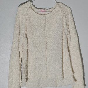 Pink Lily, Large, Cloud Sweater